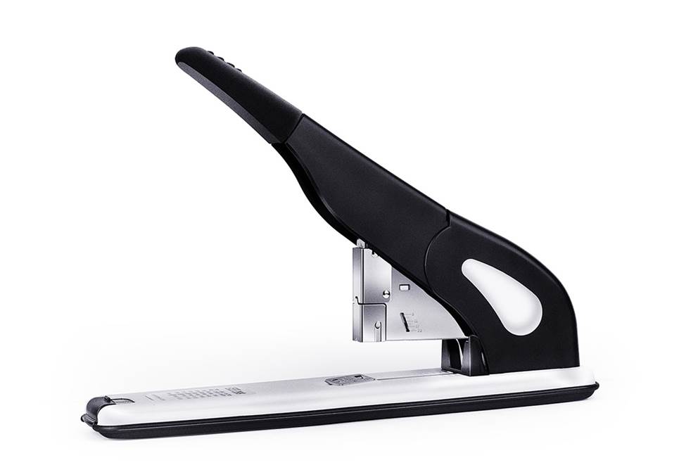 Zszywacz SAXDesign 299, zszywa do 130 kartek, Heavy Duty, czarny