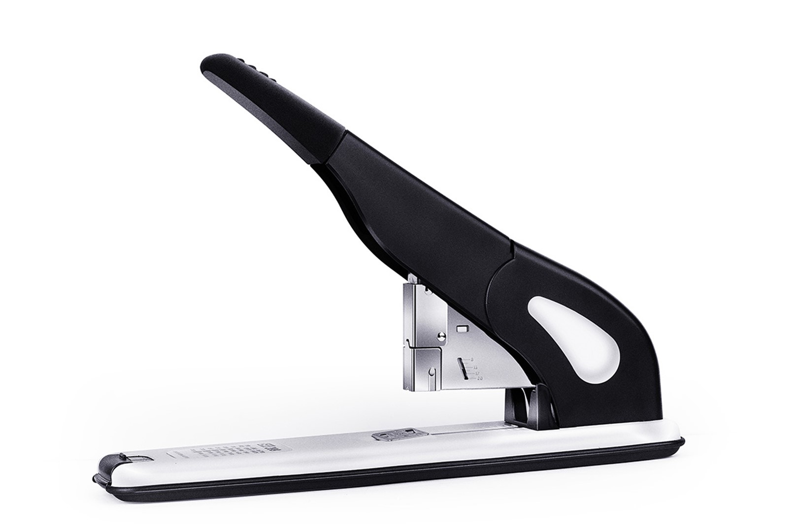 Zszywacz SAXDesign 299, zszywa do 130 kartek, Heavy Duty, czarny