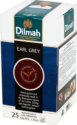 Herbata czarna Earl Grey Dilmah 25 torebek