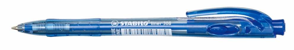 Długopis STABILO liner 308  niebieski F