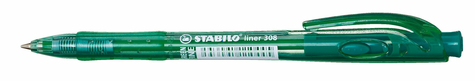 Długopis STABILO liner 308  zielony F