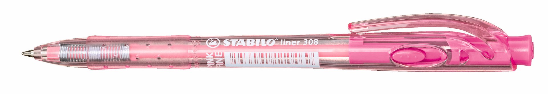 Długopis STABILO liner 308  różowy F