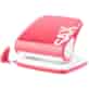 Dziurkacz SAXDesign 418 paperbox, dziurkuje do 25 kartek, czerwony