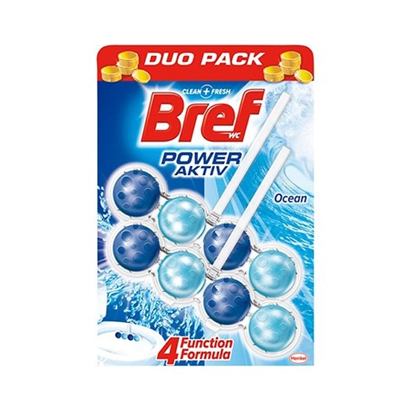 KOSTKA DO WC BREF KULKI OCEAN KOSZYK 2*50G HENKEL