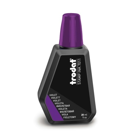 WODNY TUSZ TRODAT 7011, FIOLETOWy, 28 ML.