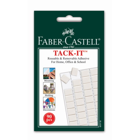 MASA MOCUJĄCA TACK-IT 50G BIAŁA FABER-CASTELL