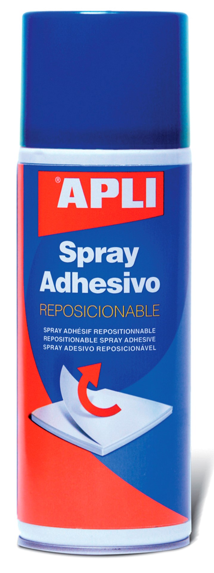 Klej w sprayu APLI, do repozycjonowania, 400ml