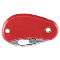 Nóż bezpieczny, składany PSC2, Czerwony