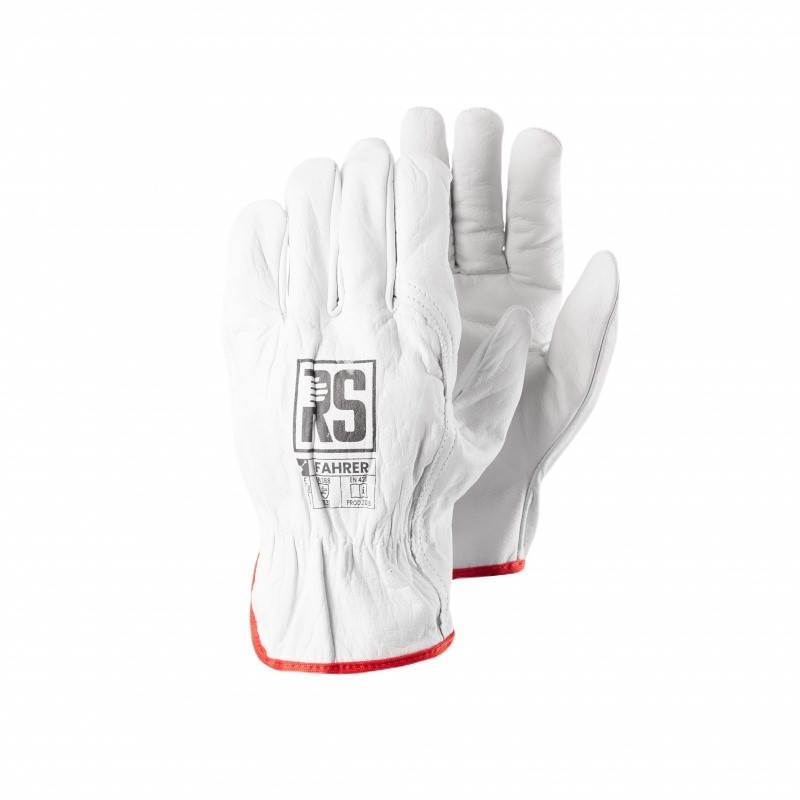 Rękawice Fahrer RS driver rozm 8 białe