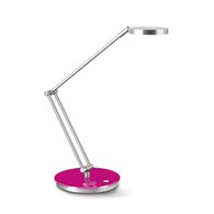Lampka na biurko CEP CLED-400, 7,5W, ze ściemniaczem, srebrno-różowa