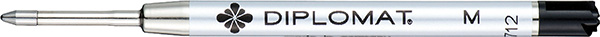 Wkład do długopisu DIPLOMAT EasyFlow do serii Excellence A Plus, Excellence A2, Aero, Optimist, Esteem, Traveller, Magnum, M, czarny