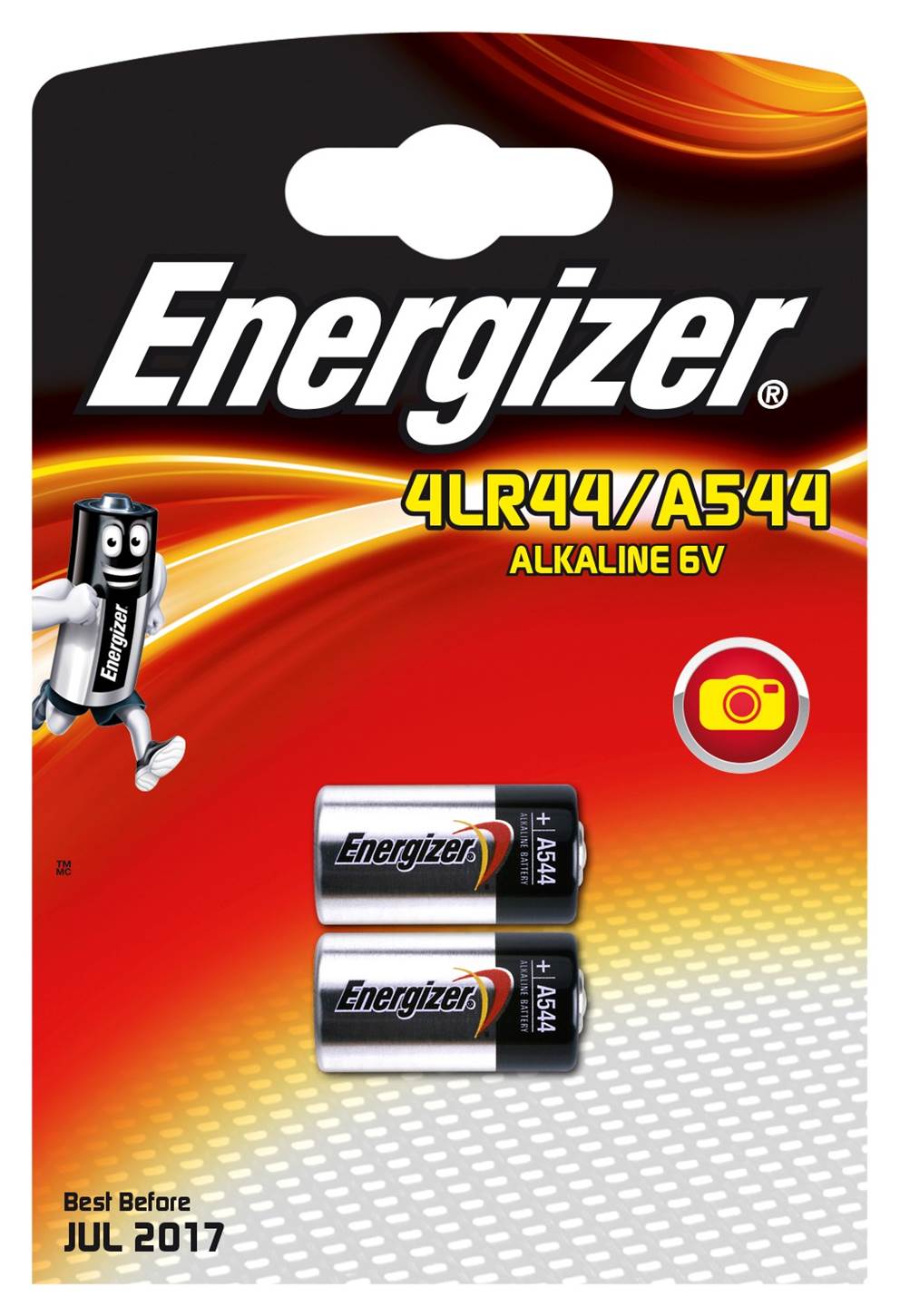 Bateria specjalistyczna ENERGIZER, A544, 6V, 2szt.