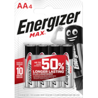 Bateria ENERGIZER Max, AA, E91, 1,5V, 4szt.