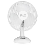 Wentylator ADLER AD 7303, biurkowy, śr. 30cm, 70W, biały