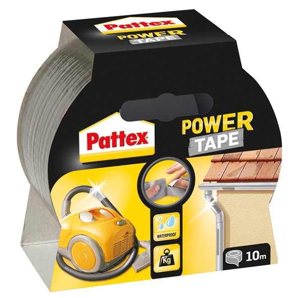 Taśma PATTEX POWER TAPE, 48mm/10 m, srebrna