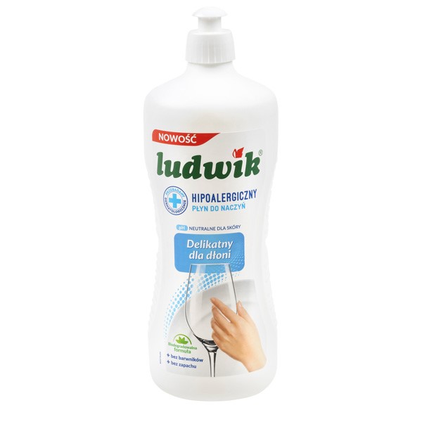 Płyn do naczyń LUDWIK, hipoalergiczny, 900g