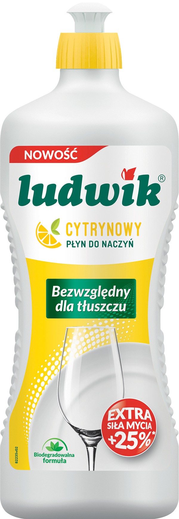 Płyn do naczyń LUDWIK, cytryna, 900g