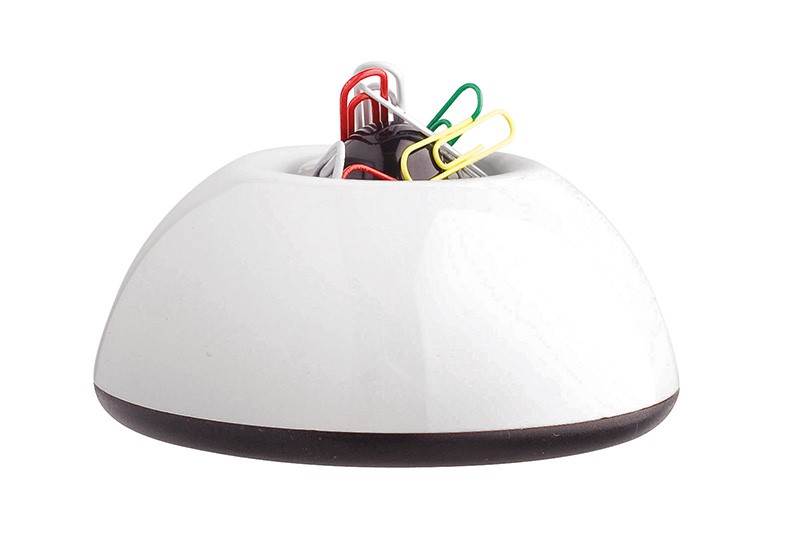 Pojemnik magn. na spinacze ICO Lux, biały