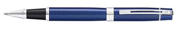 Pióro kulkowe SHEAFFER 300 (9341), niebieskie/chromowane