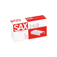 Zszywki SAX, 24/8, miedziane, 1000szt.