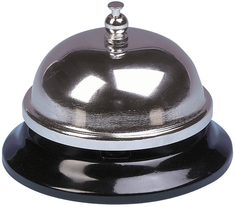 Dzwonek recepcyjny Q-CONNECT, średnica 85mm