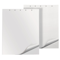 Blok do flipchartów gładki 20k biały KBK 1000x650