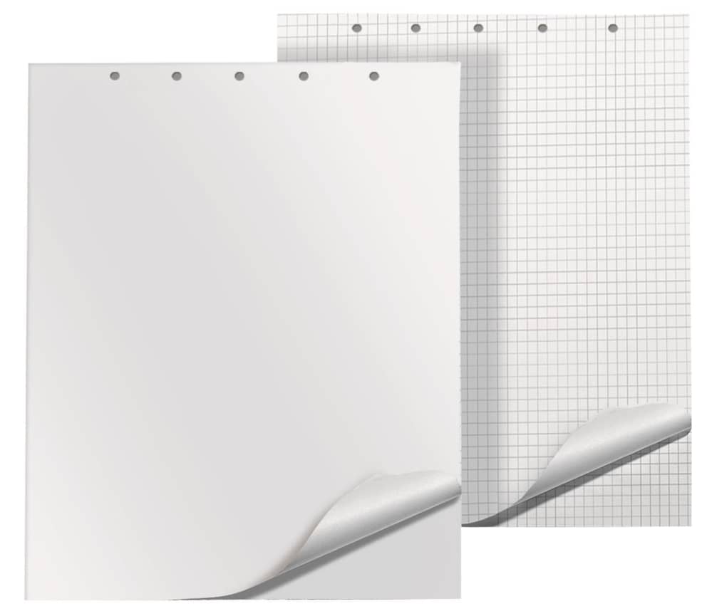 Blok do flipchartów gładki 20k biały KBK 1000x650