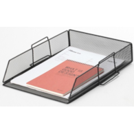 Szufladka na biurko Q-CONNECT Office Set, metalowa, czarna