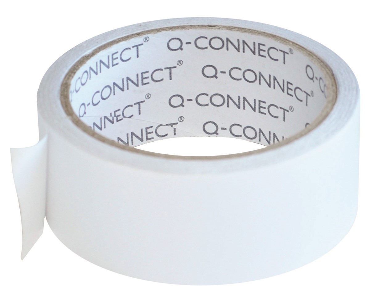Taśma dwustronna Q-CONNECT, 38mm, 10m, transparentna