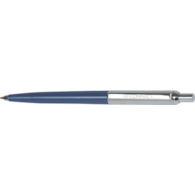 Długopis automatyczny Q-CONNECT PRESTIGE, metalowy, 0,7mm, niebiesko/srebrny, wkład niebieski