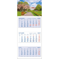Kalendarz Trójdzielny 2027 OLIWA PARK
