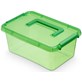 Pojemnik do przechowywania MOXOM Color Box, 4,5l, z rączką, zielony