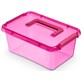 Pojemnik do przechowywania MOXOM Color Box, 4,5l, z rączką, różowy