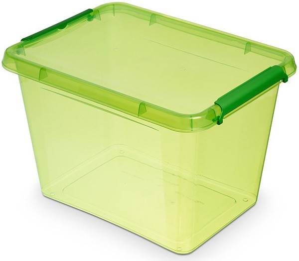 Pojemnik do przechowywania MOXOM Color Box, 19l, zielony