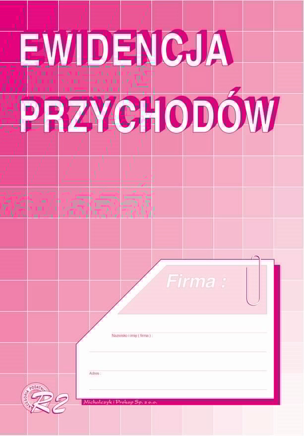 Ewidencja przychodów A4 Mich   R-2