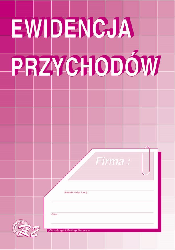 Ewidencja przychodów A4 Mich   R-2