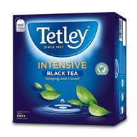 Herbata TETLEY Intensive Black, 100 torebek z zawieszką