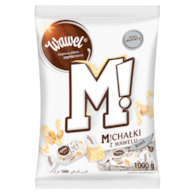 Cukierki czekoladowe WAWEL MICHAŁKI ZAMKOWE, białe, 1kg.