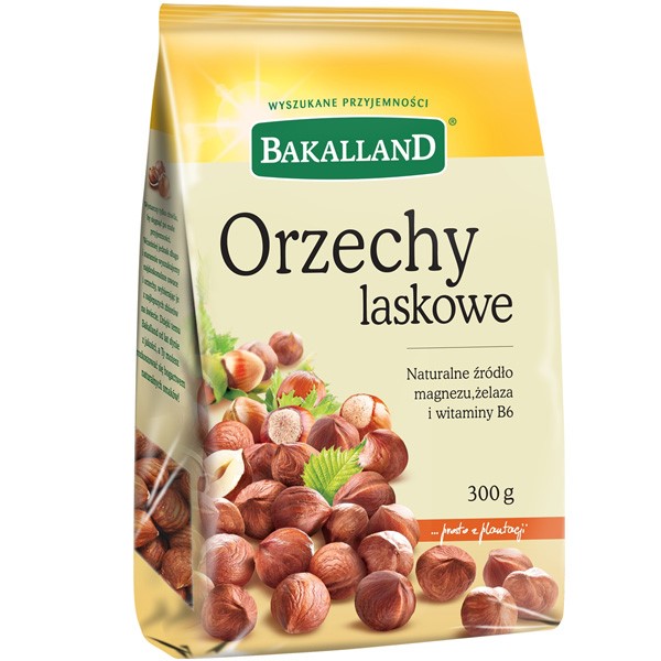 ORZECHY LASKOWE BAKALLAND 300G