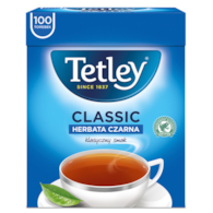 Herbata TETLEY Classic Black, 100 torebek, bez zawieszki