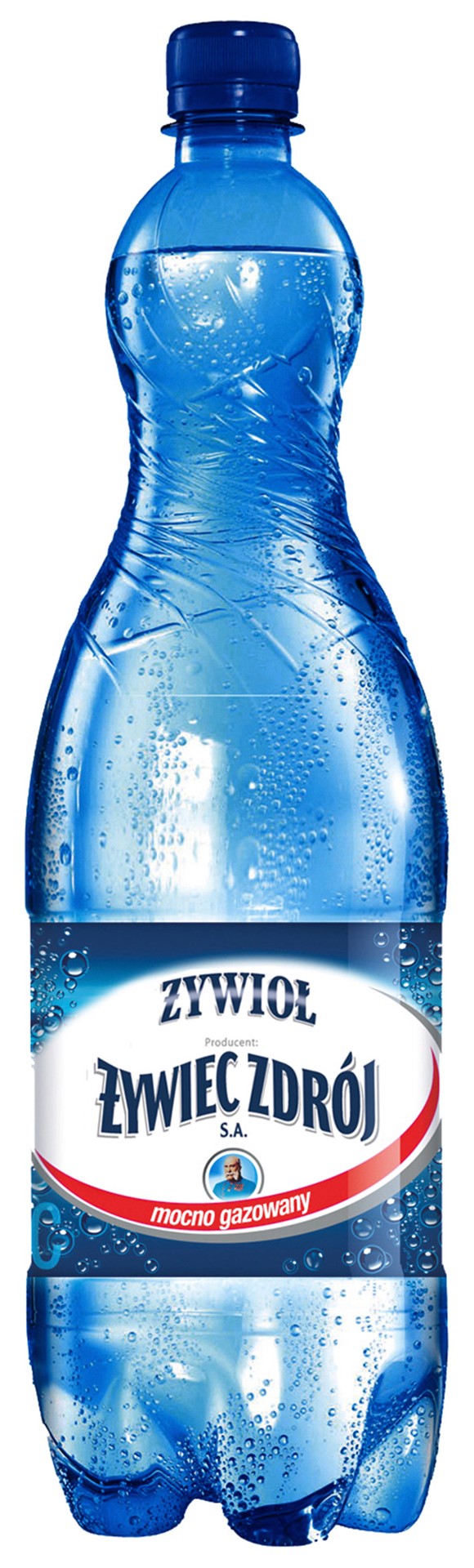 Woda ŻYWIEC ZDRÓJ Żywioł, gazowana, 1,5l 6szt