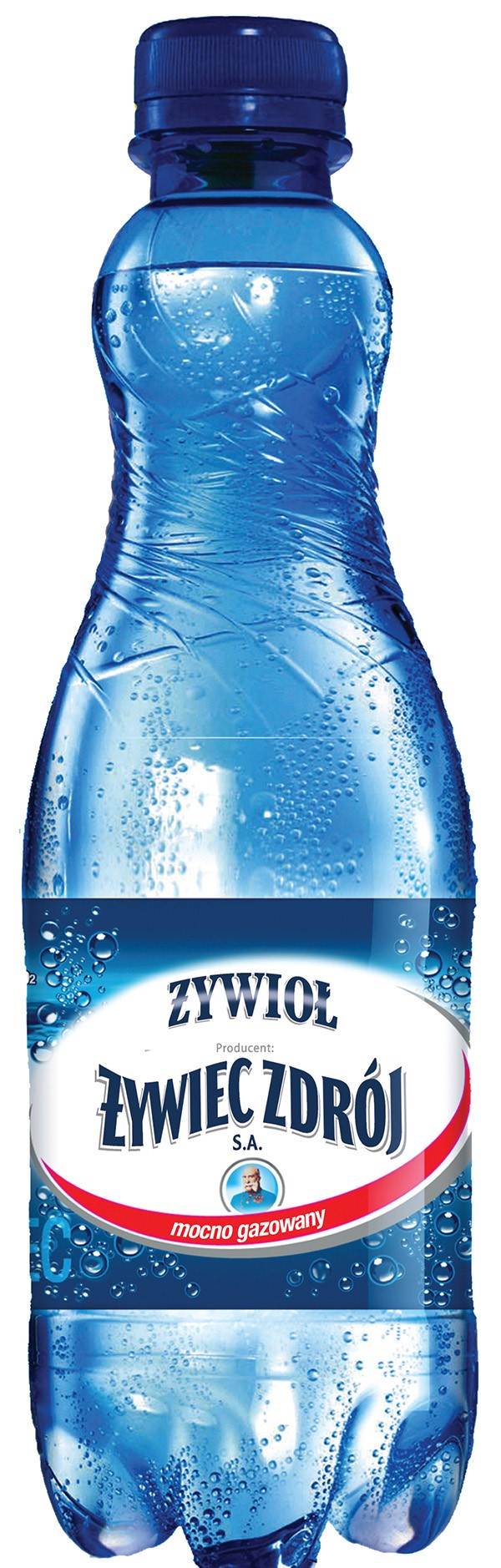 Woda ŻYWIEC ZDRÓJ, gazowana, butelka szklana, 0,3l