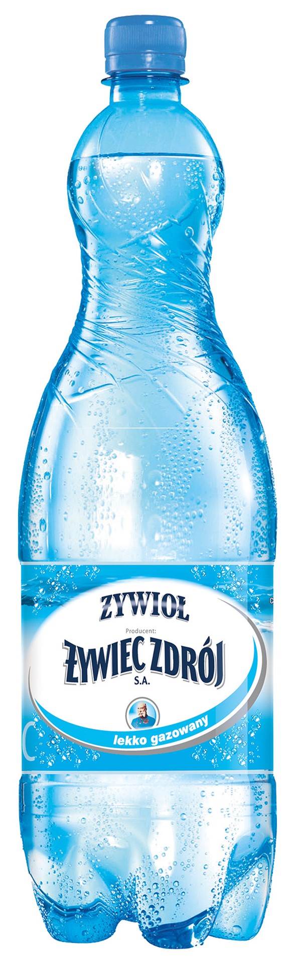 Woda ŻYWIEC ZDRÓJ Żywioł, lekko gazowana, 1,5l 6szt