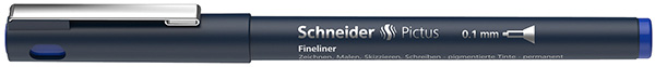 Cienkopis SCHNEIDER Pictus, 0,1 mm, niebieski