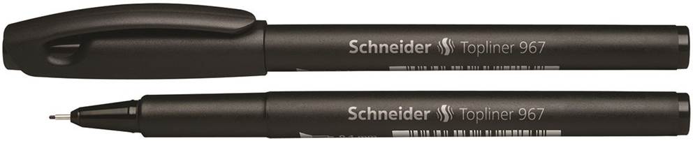 Cienkopis SCHNEIDER Topliner 967, 0,4 mm, czarny